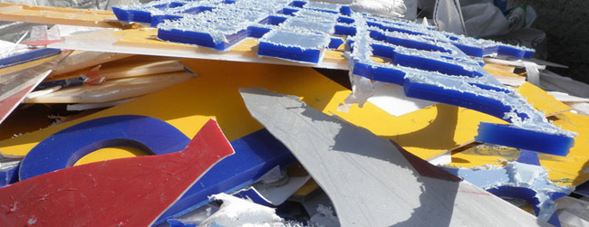 Further recycled products that Eco World Recycling deals with. 